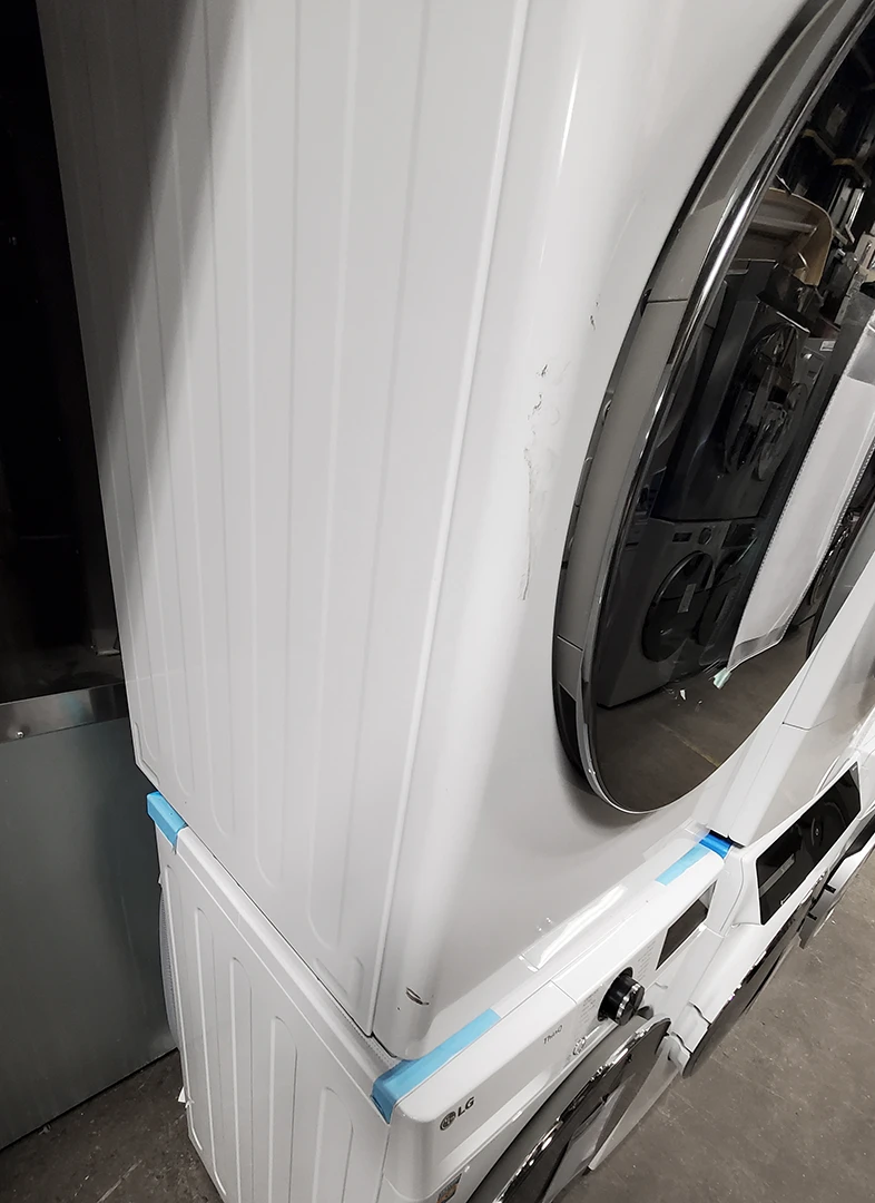 LG DLHC1455W and WM1455HWA 24" Ventless Washer and Dryer - Image 6
