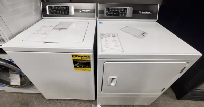 Speed Queen DR7004WE and TR7006WN 27" Electric Washer and Dryer Set