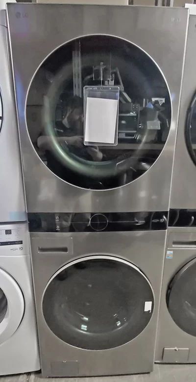 LG WKE100HVA 27" Smart Electric WashTower Graphite Steel