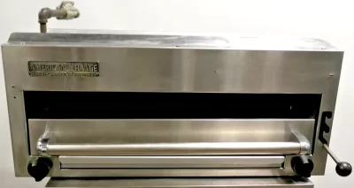 American Range ARSB-36 36" Stainless Steel Infrared Salamander Broiler - 36k BTU