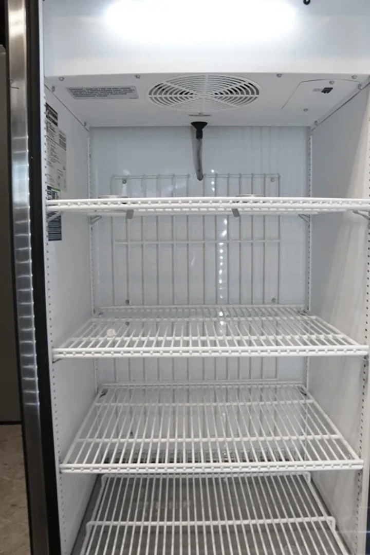 True GDM-10F-HC~TSL01 24 7/8" Black Glass Door Merchandiser Freezer "A" - Image 2