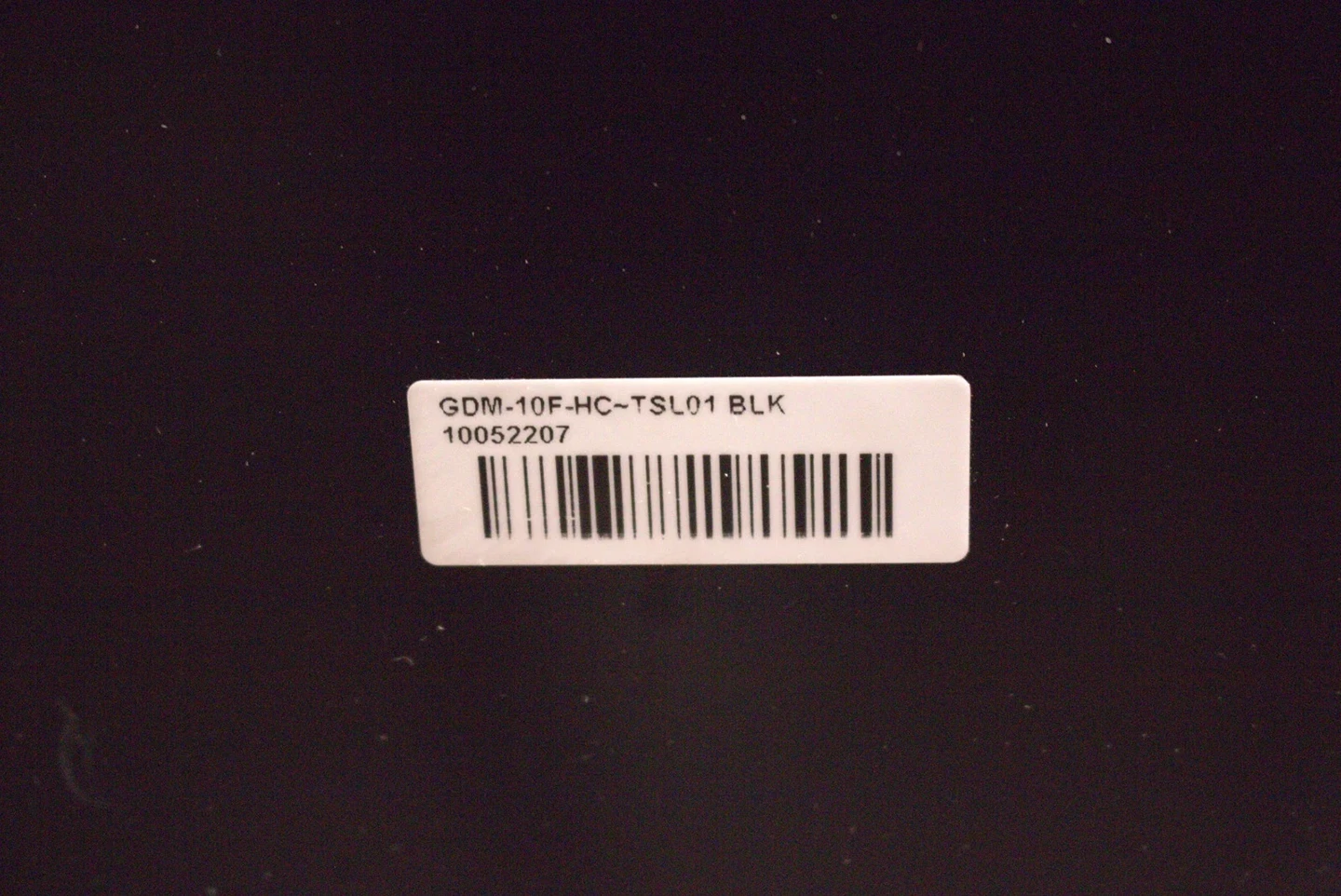 True GDM-10F-HC~TSL01 24 7/8" Black Glass Door Merchandiser Freezer "A" - Image 5