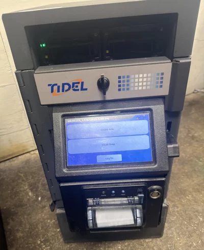 Tidel SERIES D4 Cash Management Smart Drop Safe (2) Bill Acceptor