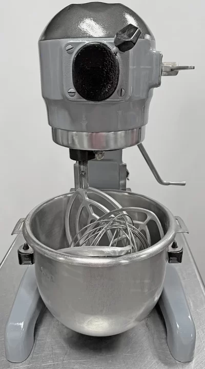 Hobart A120 12 QT Mixer With Stainless Steel Bowl, Hook, Whip, and Paddle