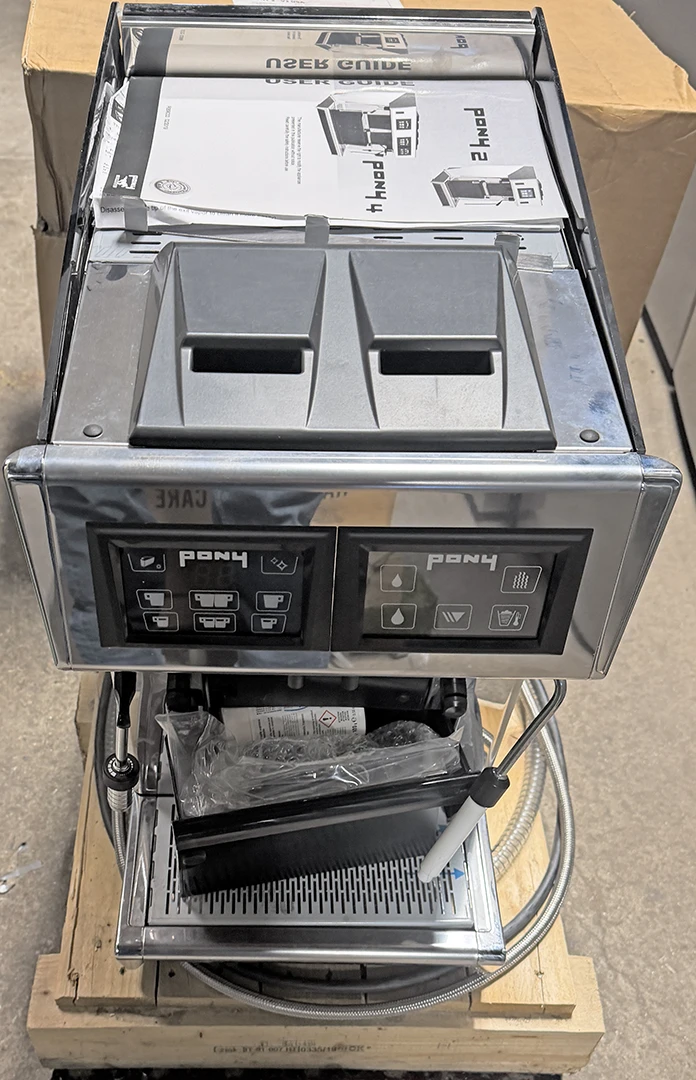 UNIC PONY 2 Super Automatic Espresso Machine with 2 Groups and 1.6 gal Boiler 120V - Image 2