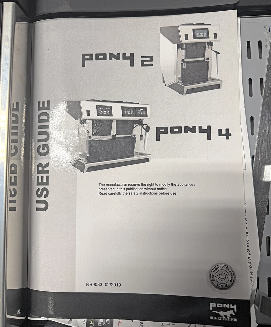 UNIC PONY 2 Super Automatic Espresso Machine with 2 Groups and 1.6 gal Boiler 120V - Image 6