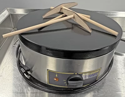 Equipex 350FE Sodir-Roller Single Grill Crepe Machine With 13-3/4” "A"