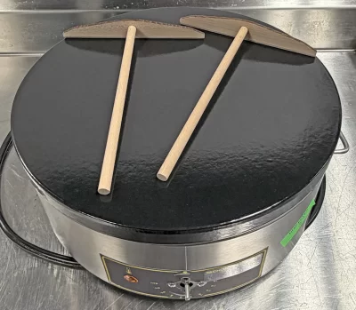 Equipex 350FE Sodir-Roller Single Grill Crepe Machine With 13-3/4” "B"