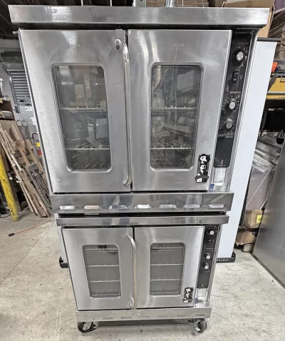 Montague Company HX2-63A 38" Gas Convection Oven Double Bakery Depth Natural Gas