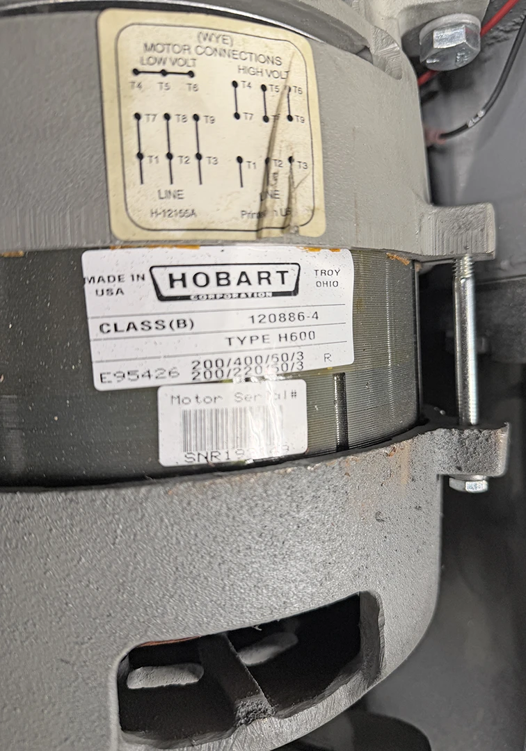 HOBART H600T 60 QT Dough Mixer - Pizza, Bakery, Restaurant H600 2HP 200V 3PH - Image 11