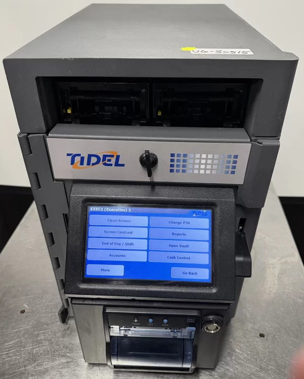 Tidel R400 Tidel SERIES D4 Cash Management Smart Drop Safe (2) Bill Acceptor ...