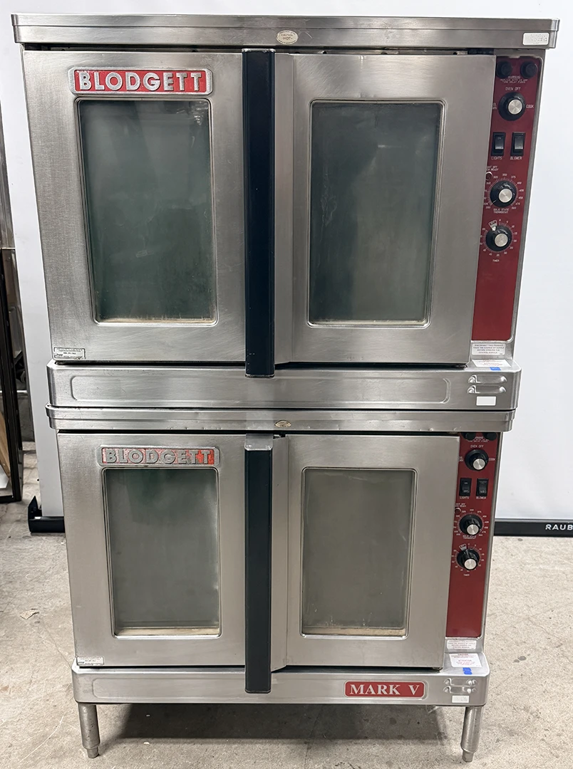 Blodgett Mark V Electric Double Deck Full Size Convection Oven 480V 3Ph