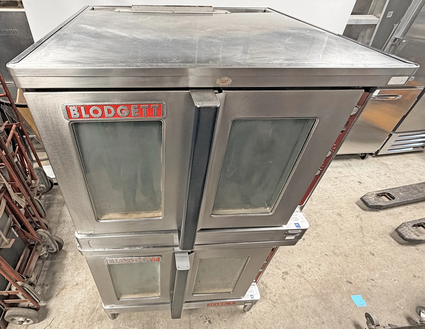 Blodgett Mark V Electric Double Deck Full Size Convection Oven 480V 3Ph - Image 8
