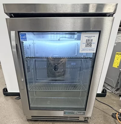 True TUC-24G-HC~FGD01 24" Undercounter Refrigerator with Glass Door