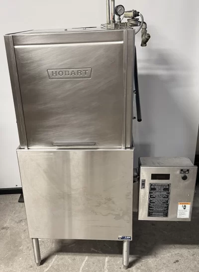 Hobart AM14 Commercial Pass Thru Upright Dishwasher 200-230 Volts 3 Phase
