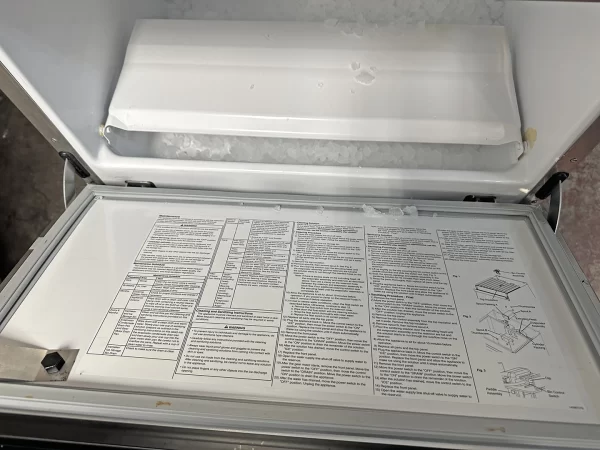 Hoshizaki F-330BAJ-C 288 lb F Series Nugget Ice Machine with 80 lb Storage Bin Air Cooled - Image 3