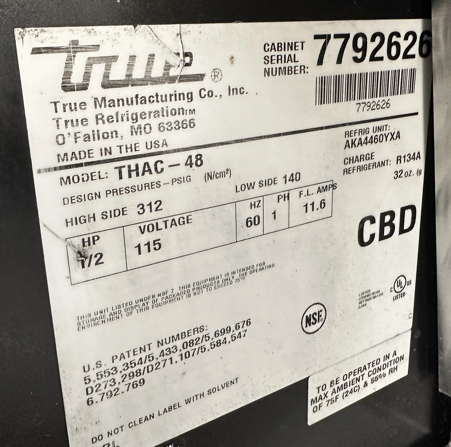 True THAC-48 48" Horizontal Open Air Merchandiser Grab & Go in Black - Image 7