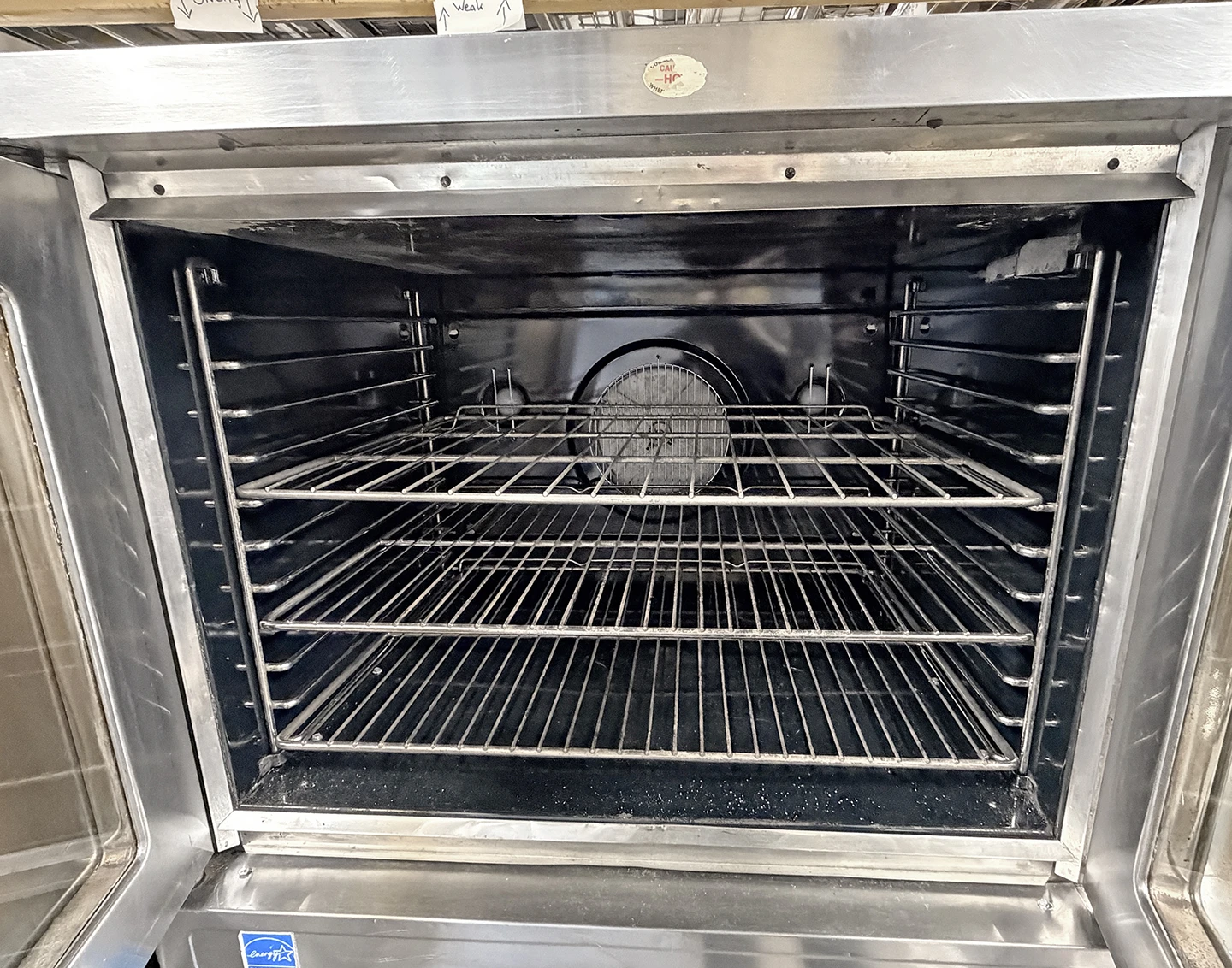 Blodgett Mark V Electric Double Deck Full Size Convection Oven 480V 3Ph - Image 3