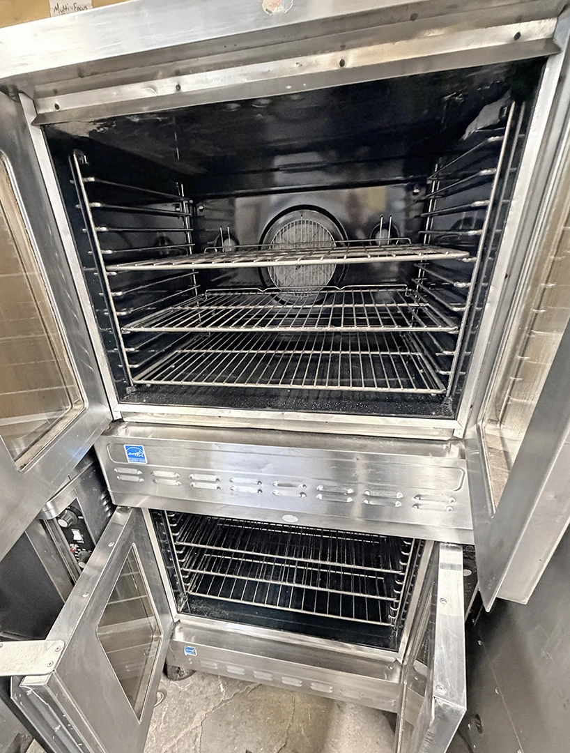 Blodgett Mark V Electric Double Deck Full Size Convection Oven 480V 3Ph - Image 2
