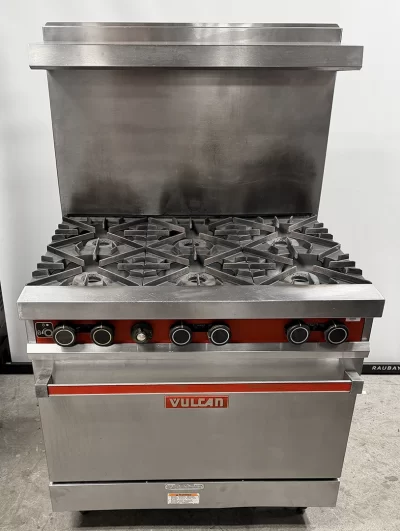 Vulcan 36L-572 36" 6-Burner Gas Range with Standard Oven