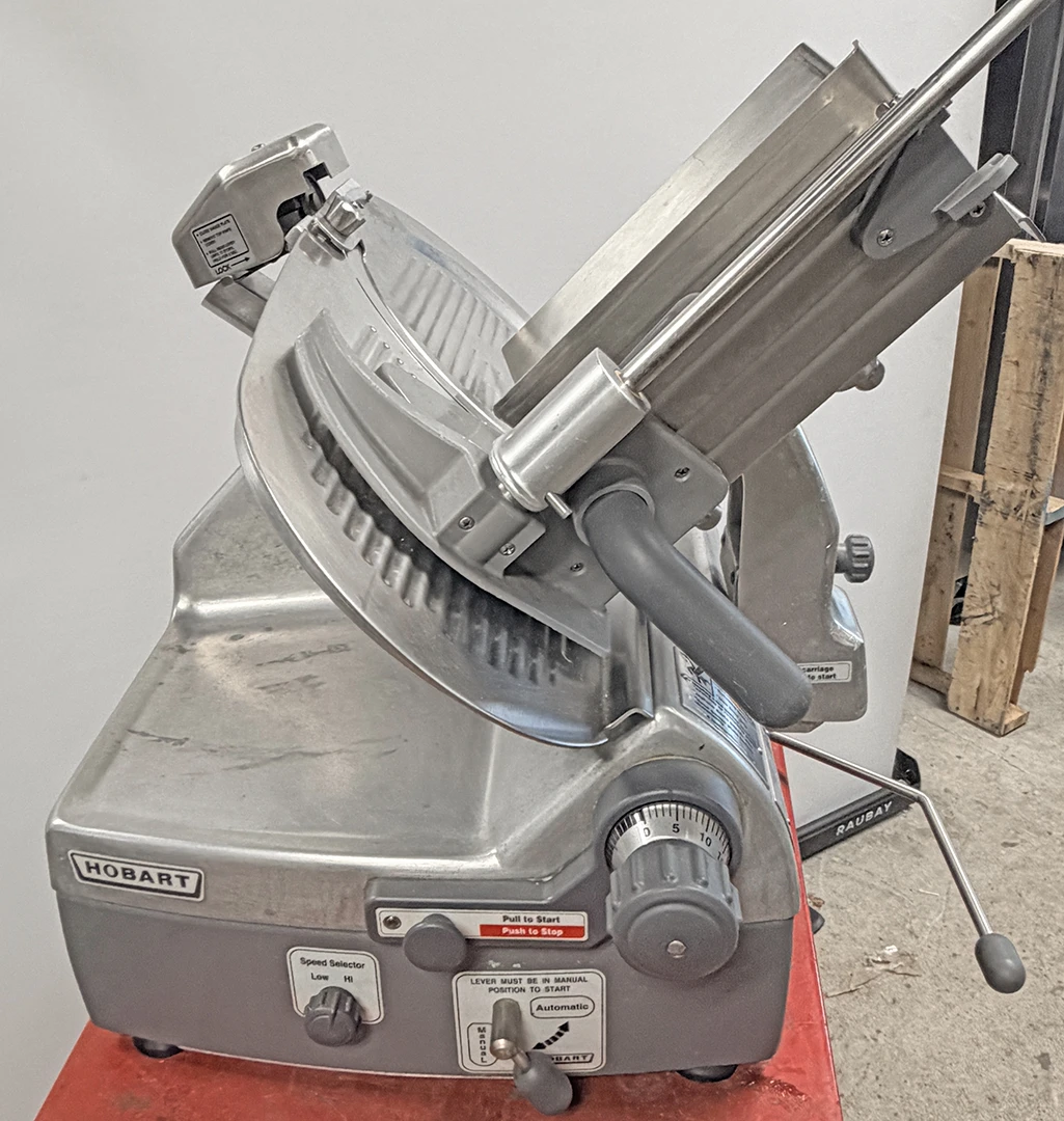 Hobart 2712 Automatic Meat/Cheese Slicer with Sharpener - Image 2
