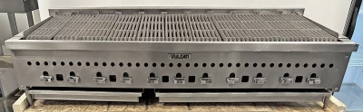Vulcan VCCB60-101 60" Natural Gas Low Profile Radiant Charbroiler 159,500 BTU