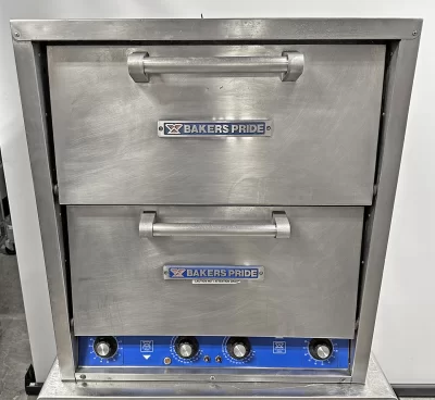Bakers Pride P44S Countertop Pizza Pretzel Oven 4 Decks