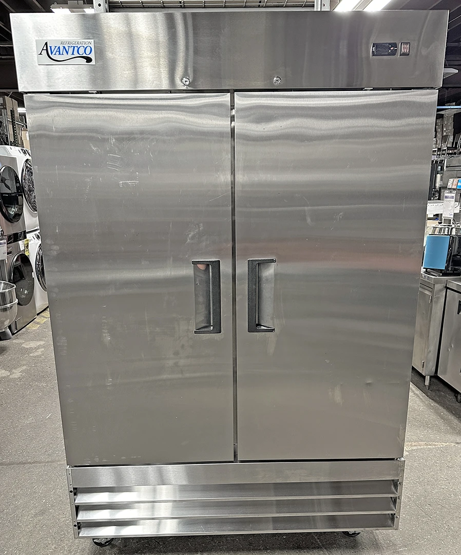 Avantco A-49R-HC 54" Solid Double Door Reach-In Refrigerator