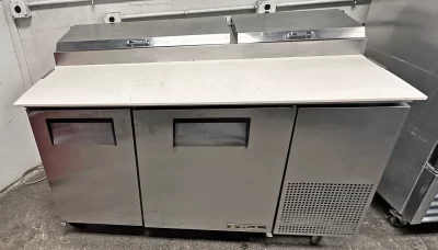 True TPP-60 60" Series Pizza Prep Table Refrigerated Base 115v