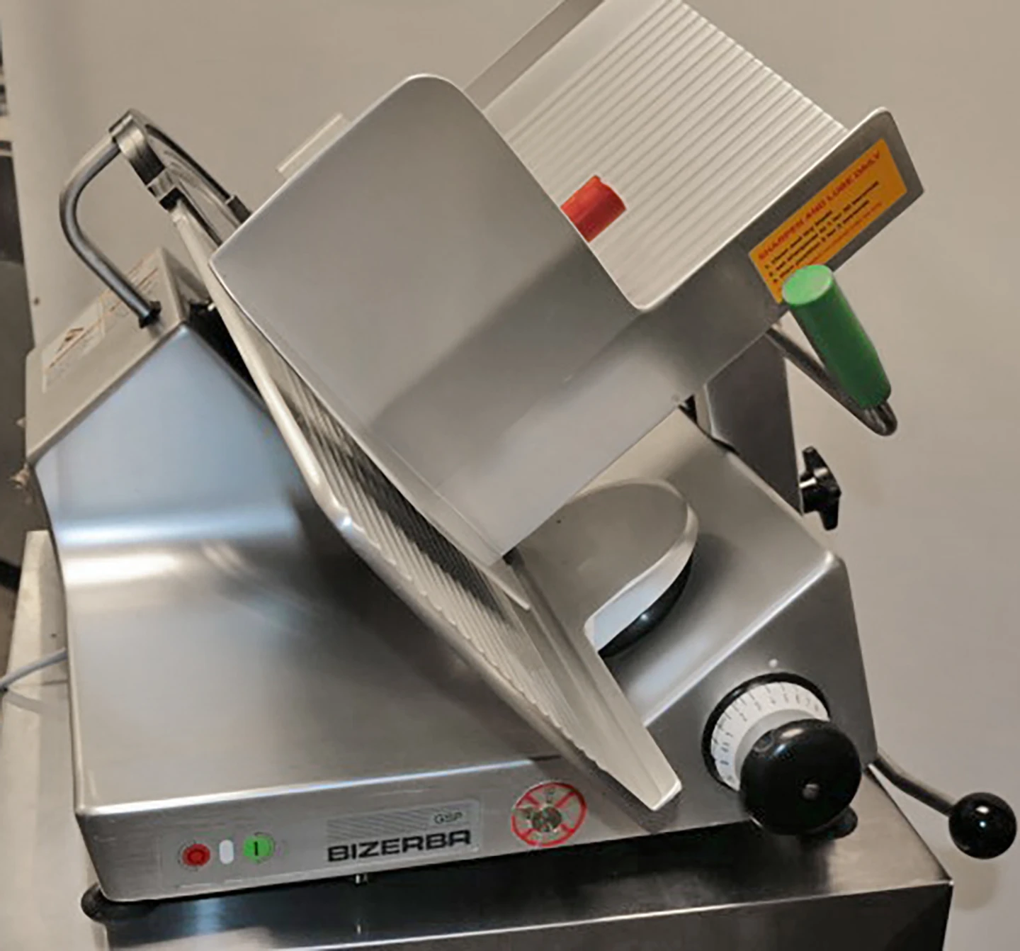 Bizerba GSP Series GSPH33 13" Gravity Feed Meat and Cheese Slicer "A" - Image 7