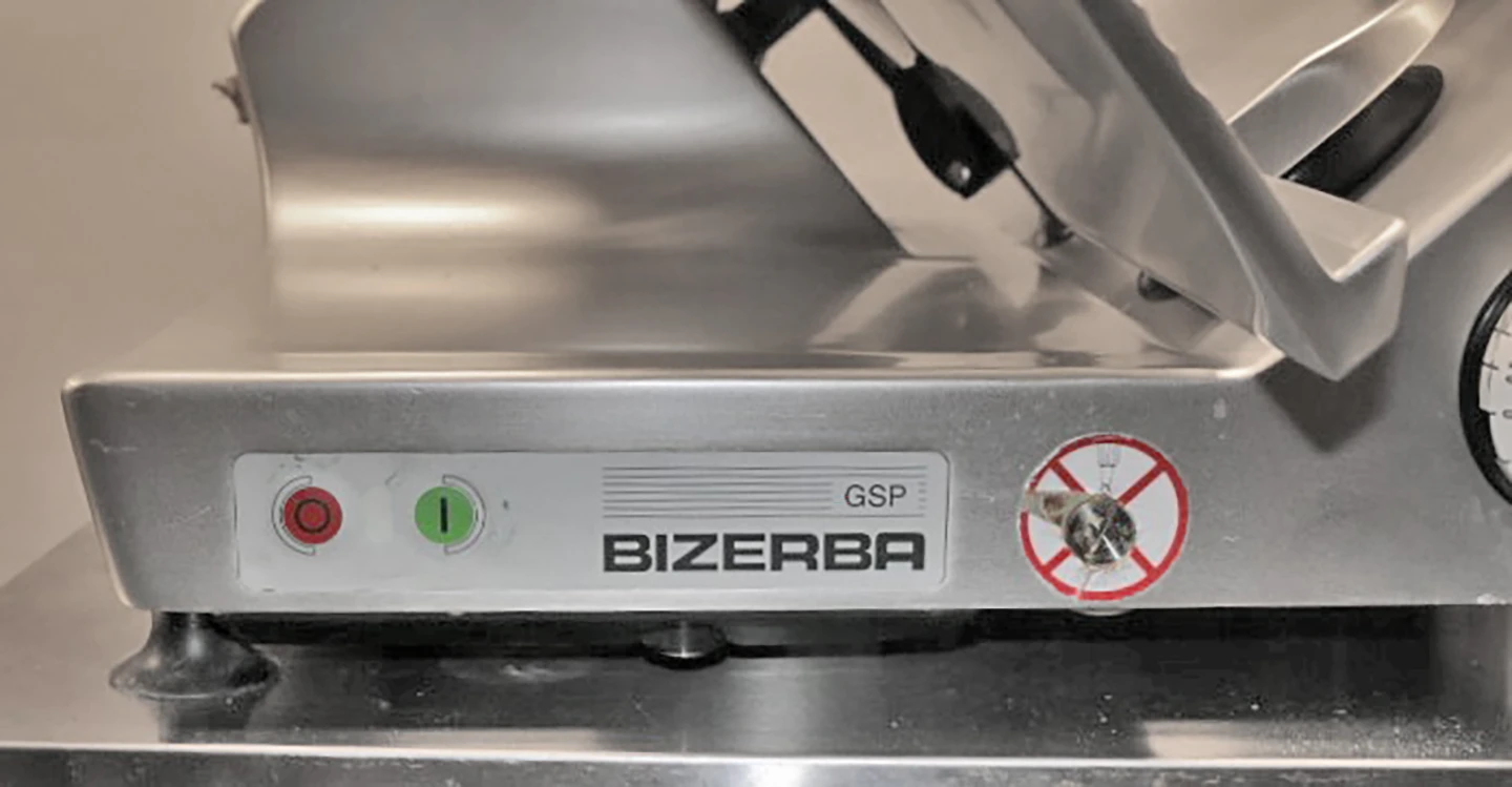 Bizerba GSP Series GSPH33 13" Gravity Feed Meat and Cheese Slicer "A" - Image 9