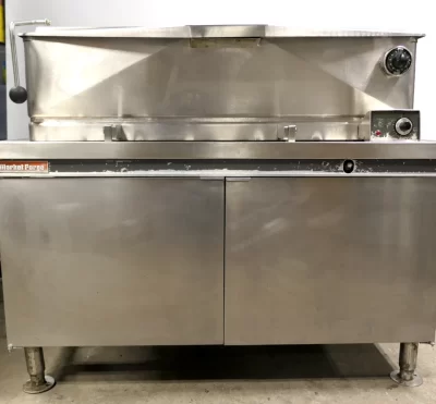 Market Forge 1700 Gas 40 Gallon Open Base Tilt Skillet Braising Pan Natural Gas