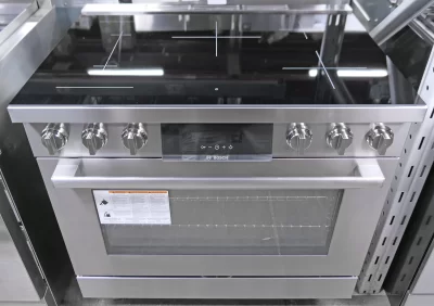 Bosch 800 Series HIS8655U 36" Slide-In Induction Range Stainless Steel