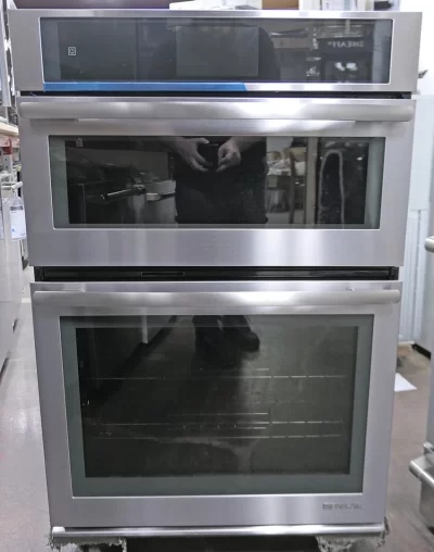 Jenn-Air Euro-Style Series JMW3430DS 30" Double Combination Smart Electric Wall Oven