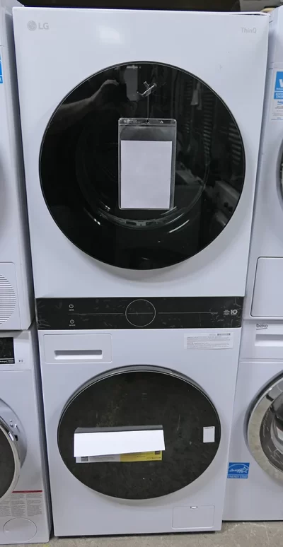 LG WKHC152HWA 24" Smart Electric Ventless Wash Tower