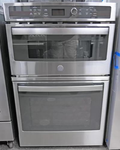 GE JK3800SHSS 27" Combination Wall Oven Microwave Stainless Steel