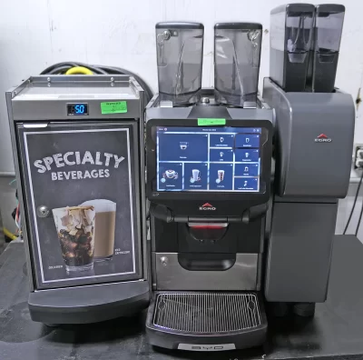 Rancilio Egro ONE BYO Superautomatic Espresso Machine With Fridge and Powder Module