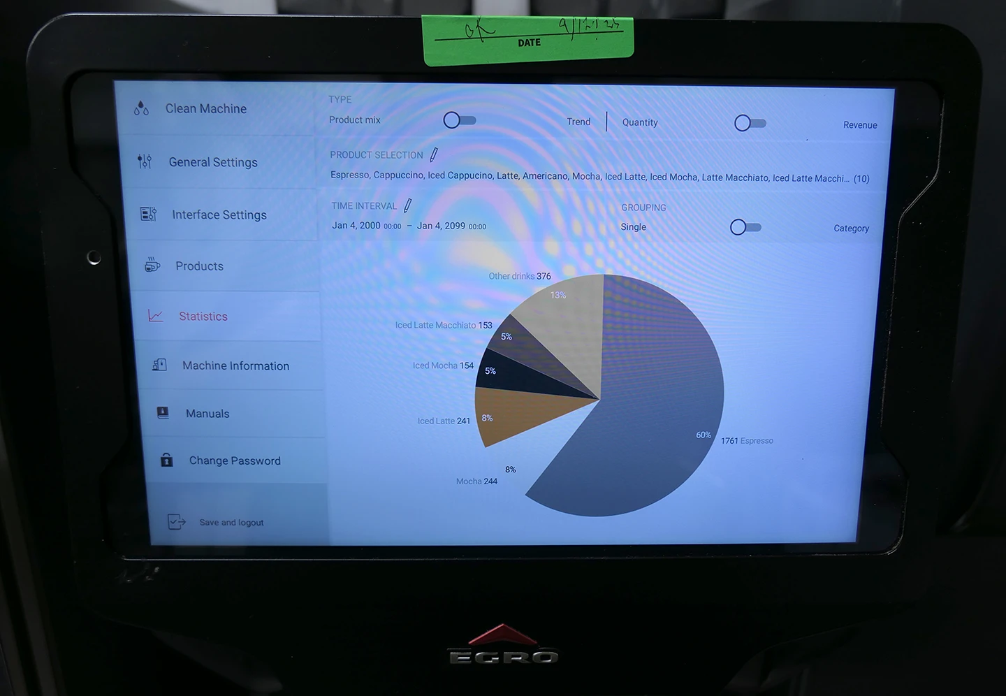 Rancilio Egro ONE BYO Superautomatic Espresso Machine With Fridge and Powder Module - Image 14