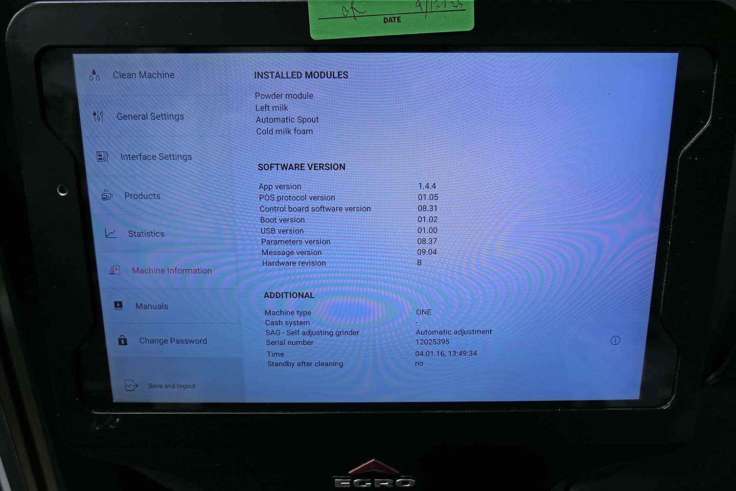 Rancilio Egro ONE BYO Superautomatic Espresso Machine With Fridge and Powder Module - Image 16