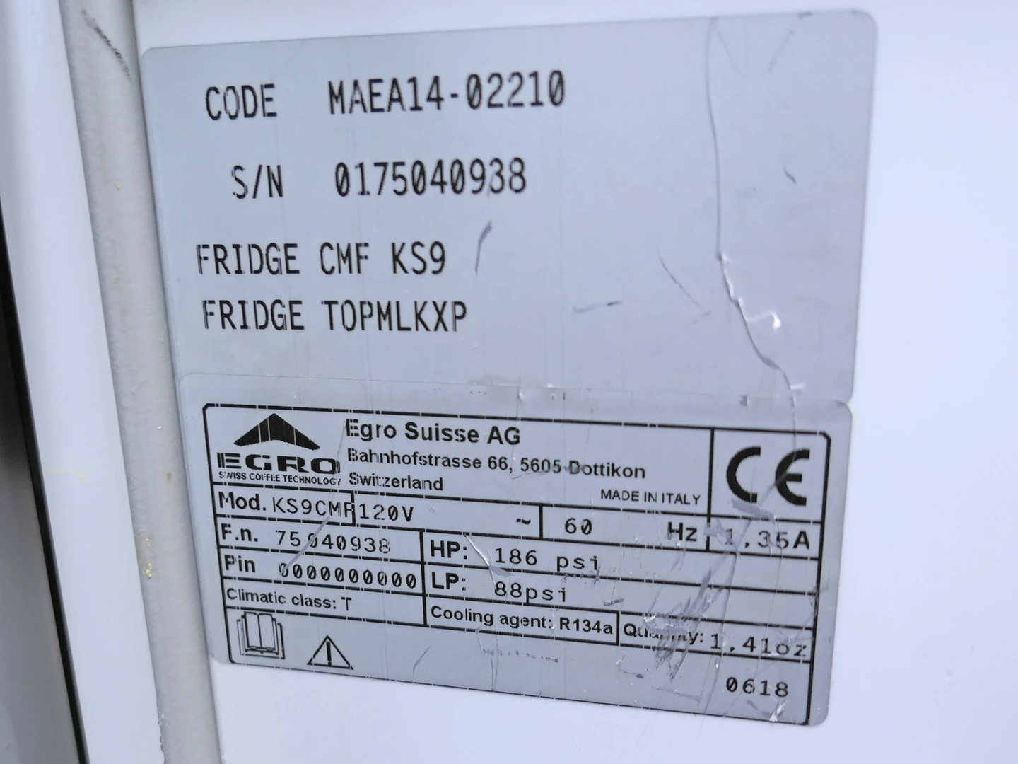 Rancilio Egro ONE BYO Superautomatic Espresso Machine With Fridge and Powder Module - Image 19