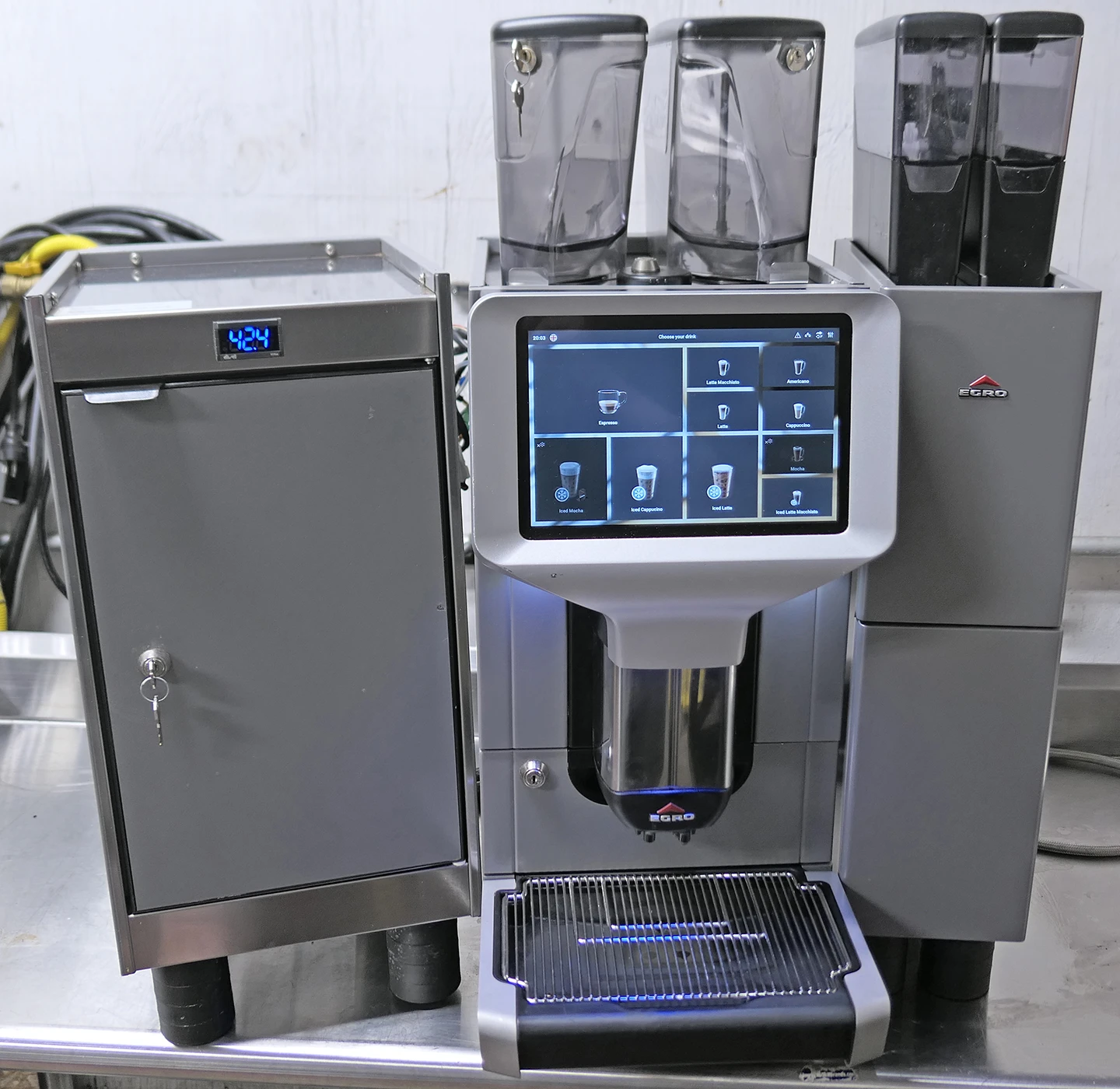 Rancilio Egro Next Top Milk XP Super-automatic Espresso Machine w