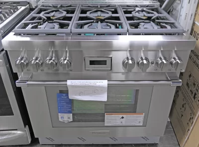 Thermador Pro Harmony PRG366WH 36" Freestanding Gas Smart Range