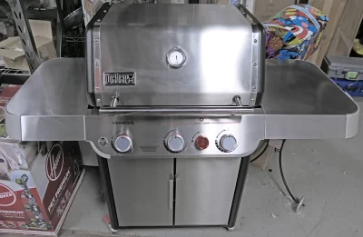 Weber 37300001 Genesis S-325S Stainless Steel Natural Gas Grill