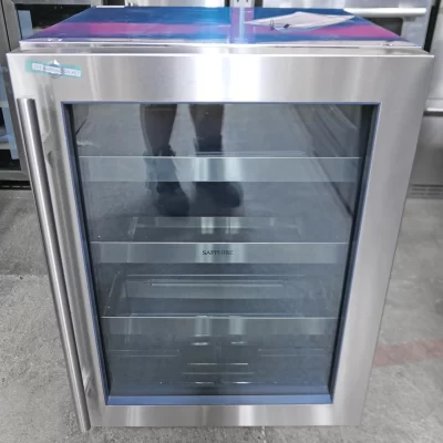 Sapphire SBCR24SS 24" Built-In Beverage Center with Lock Stainless Steel
