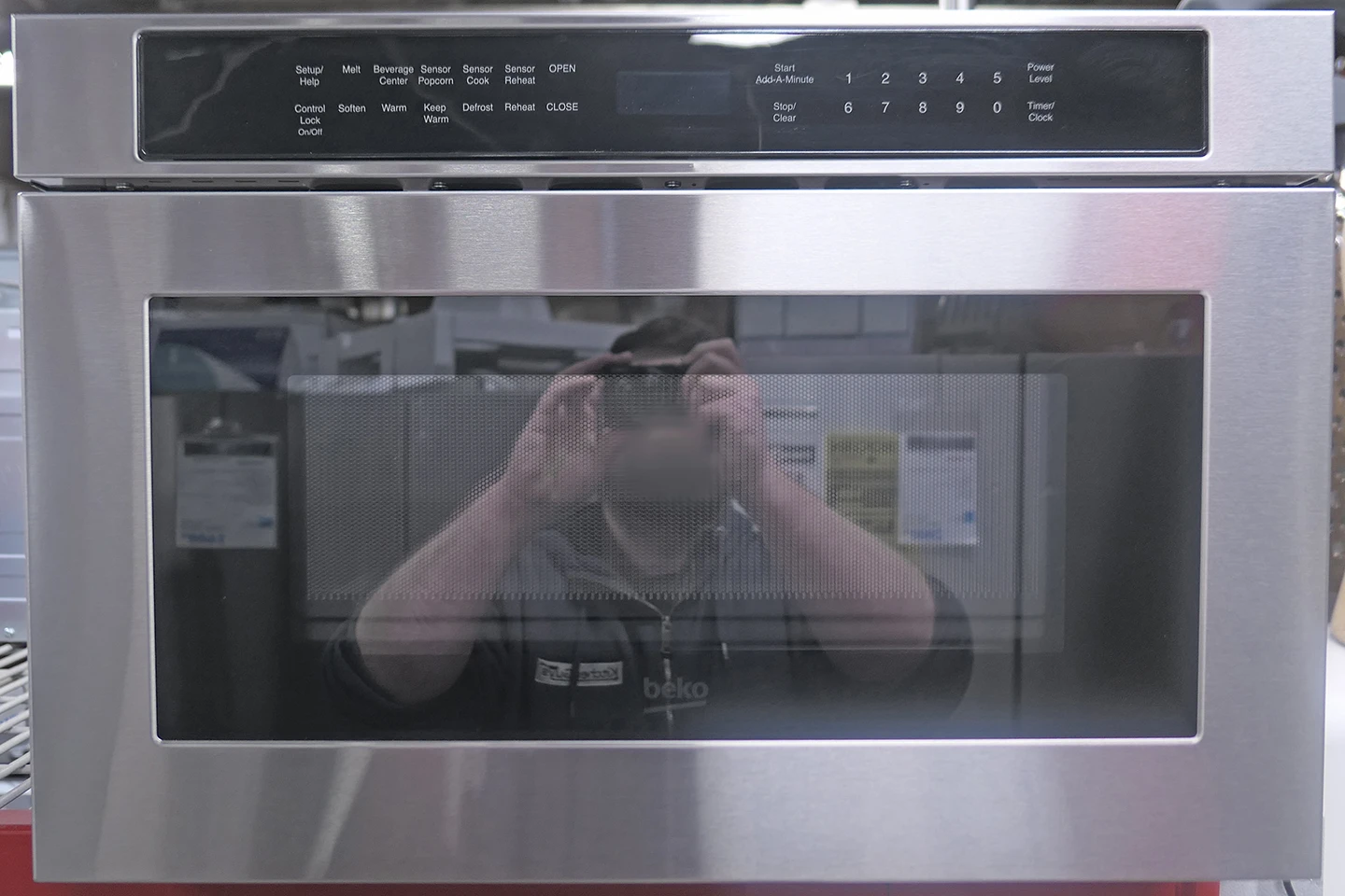 Beko MWDR24100SS 24 Inch Built-in Microwave Drawer - Kitchen Guys, image size:1440x960