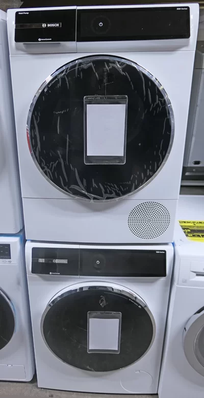 Bosch 500 Series WQB245B0UC and WGB24600UC 24" Electric Ventless Washer and Dryer Set