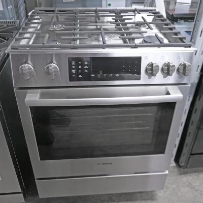 Bosch 800 Series HDI8056U 30" Slide-In Dual Fuel Range