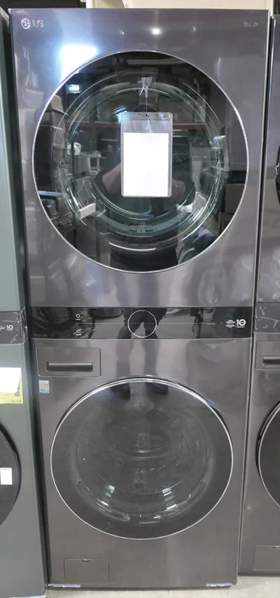 LG WKHC202HBA 27" Smart Ventless Electric WashTower