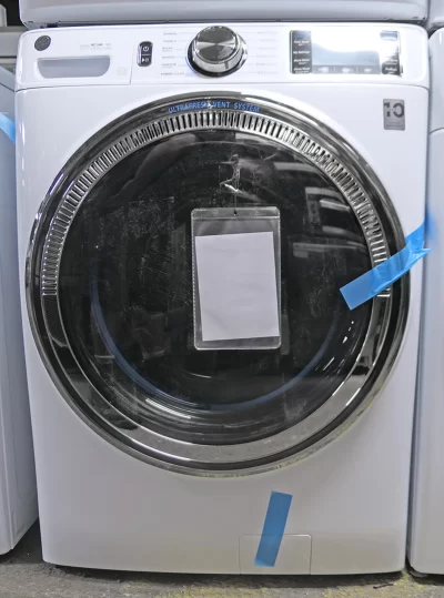 GE GFW655SSVWW 28" Smart Front Load Washer with 5 cu. ft. Capacity