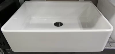 Franke MHK11028WH 28" Apron Front Single Bowl Fireclay Sink White